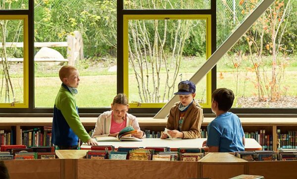 Blakely Library Mass Timber Schools: Wellness in Wood - Mithun